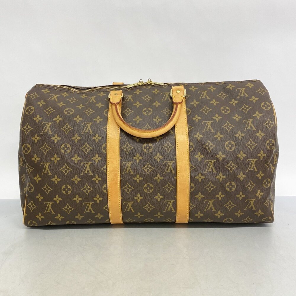 LOUIS VUITTON Brown Monogram Keepall 50 Boston Bag - Picture 11 of 11